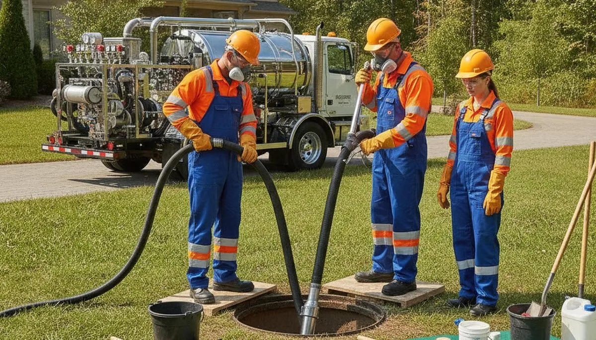 Septic tank cleaning service in Las Vegas, NV for local homes by On Call Plumbers